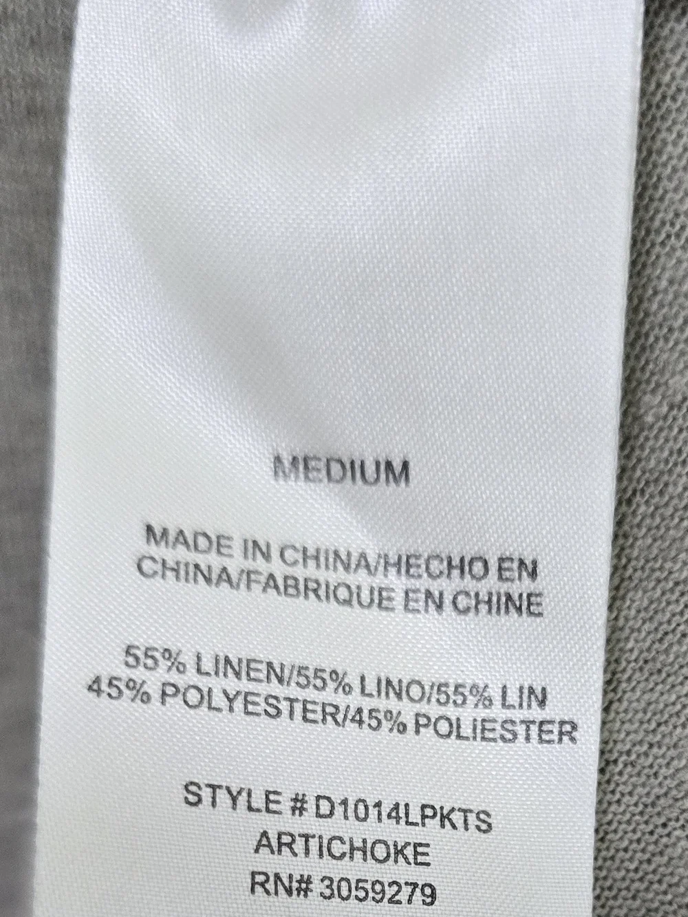 Thread & Supply Light Gray Maxi Knit Dress